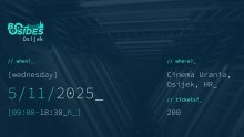 Osijek u znaku informacijske sigurnosti: stiže BSides 2025 konferencija