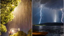 Vikend donosi pljuskove, olujni vjetar, a ponegdje i sunčano vrijeme: Upaljen i meteoalarm