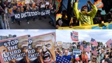 FOTO Počeli masovni prosvjedi protiv Trumpa: Milijuni ljudi izlaze na ulice