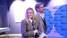 Jelena Veljača na kazališnu premijeru stigla u pratnji supruga, bivšeg savjetnika Kolinde