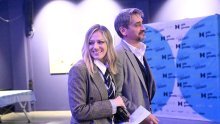 Jelena Veljača na kazališnu premijeru stigla u pratnji supruga, bivšeg savjetnika Kolinde