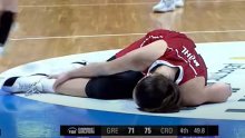 Skupo plaćena velika pobjeda protiv Grčke; ozlijedila se najbolja hrvatska košarkašica