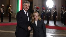 Ma, je li ovo moguće?: Giorgia Meloni zaintrigirala outfitom za susret s Plenkovićem