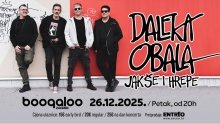 Poklanjamo ulaznice za koncertnu poslasticu za sam kraj godine - Daleka obala Jakše i Hrepe u klubu Boogaloo