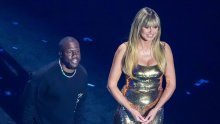 Heidi Klum i Kevin Hart zbog razlike u visini izazvali salve smijeha: Potpuni 'nesklad' na sceni