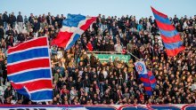 Torcida se na derbiju pohvalila navijačkim trofejom