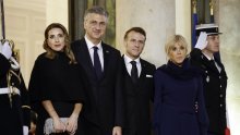 Plenković s elegantnom suprugom na večeri s Macronovima