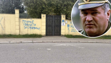 Na veleposlanstvu BiH osvanuli grafiti: 'Kafa, slatko, Mladić Ratko'