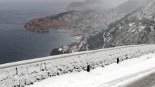 Snijeg zabijelio Dubrovnik