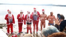 FOTO Pogledajte kako je izgledalo tradicionalno novogodišnje kupanje u četiri hrvatska grada