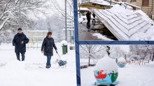 U Zagrebu nestašica soli i lopata, zbog snijega se urušila tenda u centru metropole