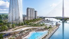 FOTO U Beogradu niče novi kvart uz Savu: Imat će operu, najveću marinu i šetališta