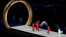 Članovi hrvatske delegacije na svečanom otvaranju Olimpijskih igara