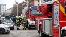Požar na zagrebačkom Jarunu: Vatrogasci izvlačili stanare, troje ozlijeđenih