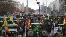 Poljoprivrednici s traktorima u Madridu: Ne želimo sporazum s Mercosurom