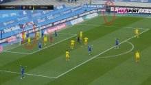 Pogledajte nevjerojatnu pogrešku pomoćnog suca, ali VAR je ipak potvrdio Dinamov gol