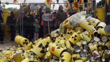 92 sata blokade pruge zbog nuklearnog otpada