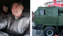 Kim Jong-un veselo pozirao u raketnom bacaču: 'Nitko drugi ovo nema'