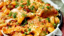 Zapečena tjestenina s piletinom gotova u 20 minuta - s ovim receptom ne možete pogriješiti