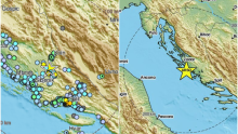 Dva potresa noćas pogodila Dalmaciju: 'Psi su se uznemirili'