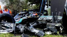 Teška nesreća mlade zvijezde Formule 1: Bolid ostao u potpunosti smrskan