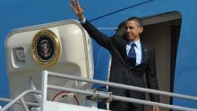 Zrakoplov s travom omeo Obamin let