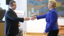 Dačić se oštro obrušio na hrvatsku predsjednicu