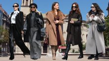 Dugi krojevi i igra tekstura pokazali su da je dobro odabran kaput najjači modni adut zagrebačke špice