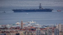 Američki nosač zrakoplova otišao iz Splita