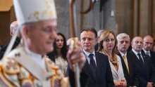 FOTO Prvi red rezerviran: Pogledajte koji su političari bili na misi u zagrebačkoj katedrali