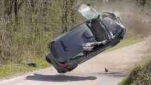 Na WRC-u u Hrvatskoj dogodila se strašna nesreća. Dijelovi automobila rasuli su se po cesti