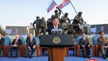 Kim Jong Un s ruskim ministrom obrane: Otkrili spomenik poginulima u ratu s Ukrajinom