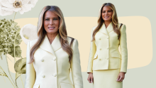 Melania Trump u žutom odijelu zasjenila kraljevski doček u Bijeloj kući