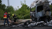 Stravični detalji nesreće na A3: Vozač ostao zarobljen u kamionu kojeg je progutala vatra