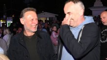 Dobro raspoloženi Gordan Jandroković zabavljao se u društvu  Joška Lokasa na Bok Festu
