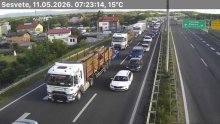 Prometna nesreća na A4 između Sesveta i Zagreba: Stvorila se kilometarska kolona