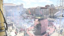 Policija o norijadi u Zagrebu: Tučnjava na Bundeku, maturant pao sa skele na Trgu i teško se ozlijedio