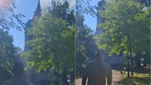VIDEO Gori crkva u Srbiji: Toranj se srušio, vatrogasci se satima bore s vatrom