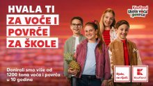 Besplatno voće i povrće iz Kauflanda dobivaju ove škole!