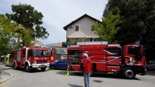 Izbio požar na krovu male dvorane Gripe