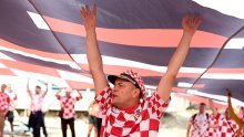 New York ovo još nije vidio, Hrvati razvukli najveću navijačku zastavu