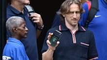 Modrić na maskici ima detalj s Thompsonova koncerta na Hipodromu