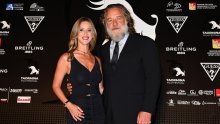 Russell Crowe i Britney Theriot zablistali na crvenom tepihu u Italiji