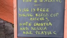 'Dok na Svjetskom prvenstvu igraju Bosna i Hrvatska, vino je besplatno'