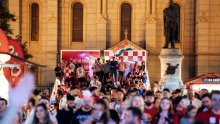 Nakon spektakla na otvaranju, Cvjetni trg ponovno postaje središte nogometnog ljeta