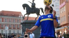 Utakmica BiH budno se prati u Zagrebu: Pogledajte atmosferu
