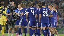 Hrvatska nogometna ikona snimljena na tribini uz bivšeg velikog rivala
