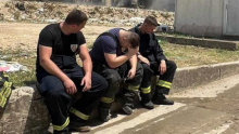 Pogledajte snimku mostarskih vatrogasaca nakon cjelodnevne borbe s požarima i eksplozijama