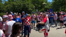 Pogledajte kakva atmosfera vlada u Torontu: Hrvatski navijači na ulicama