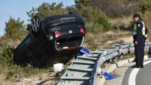 Vozila bez vozačke dozvole pa teško stradala u prevrtanju na autocesti A1